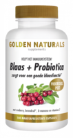 Golden Naturals Blaas + Probiotica 180 vegan capsules
