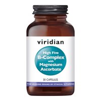 HIGH FIVE® B-Complex with Magnesium Ascorbate - 30caps - Viridian