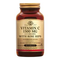 Vitamin C with Rose Hips 1500 mg - 90tabletten - Solgar