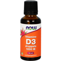 Vitamine D3 1000 - 30ml Druppels - Now