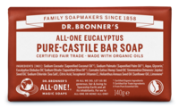 Dr Bronners Zeepblok met Eucalyptus 140gram
