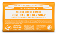 Dr Bronners Zeepblok met Citrus 140 gram