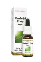 Vitamine D3 25mcg - 20ml - Golden Naturals