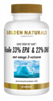 Visolie 33% EPA & 22& DHA - 60 softgels - Golden Naturals 