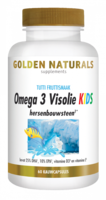 Omega 3 Visolie KIDS - 60 kauwcapsules - Golden Naturals 