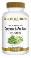Caprylzuur & Pau d'Arco - 60caps - Golden Naturals 