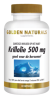 Krillolie 500mg - 60 softgels - Golden Naturals