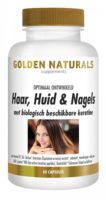 Haar, Huid & Nagels - 60 caps - Golden Naturals