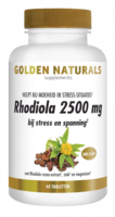 Rhodiola 2500mg - 60tbl - Golden Naturals