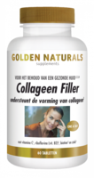 Collageen Filler - 60 tabletten - Golden Naturals