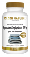 Magnesium Bisglycinaat 300mg -180tabl - Golden Naturals