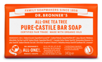 Dr Bronners Zeepblok met Tea Tree 140 gram
