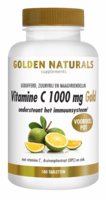 Vitamine C1000mg Gold - 180tabl - Golden Naturals