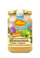 Bloemenhoning Crème DEMETER 350 gram - De Traay