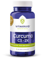 Vitakruid - Curcuma C3 2x - 60 capsules
