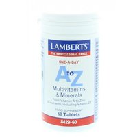 Lamberts A-Z Multivitaminen & Mineralen 60 tabletten