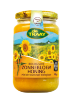 Zonnebloemhoning Bio 350 gram - De Traay
