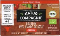 Natur Compagnie - Runderbouillon Glutenvrij - 8 Stukjes 