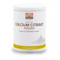 Calcium Citraat Poeder - 125g - Mattisson