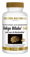 Ginkgo Biloba Gold - 60 capsules - Golden Naturals 