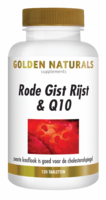 Rode Gist Rijst & Q10 - 120 tabletten - Golden Naturals