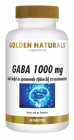 GABA 1000mg - 60 tabletten - Golden Naturals