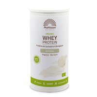 Wei Proteïne Naturel Biologisch 80% -  450g - Mattisson
