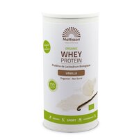 Wei Proteïne Vanille Biologisch 75% - 450g - Mattisson