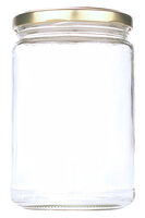 Jampotjes / Jampotten 638ml inclusief deksel - 50 stuks