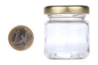 Jampotjes / Jampotten 50ml inclusief deksel - 25 stuks