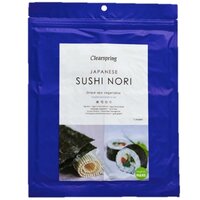 Clearspring - Sushi Nori vellen geroosterd Bio - 17 gram