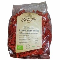Castagno - Fusilli Rode Linzen Bio - 250 gram