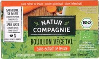 Natur Compagnie - Groentebouillon Gistvrij Bio - 8 stuks