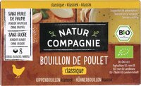 Natur Compagnie - Kippenbouillon blokjes Bio - 8 stuks