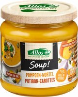Allos - Pompoen-Wortelsoep Bio - 350 ml