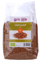 BIO Lijnzaad Heel - 1kg - GRN LIFE