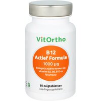 B12 Actief Formule 1000mcg - 60 tabletten - VitOrtho 