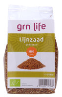 BIO Lijnzaad Gebroken - 250g - GRN LIFE