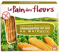 Le Pain des Fleurs - Mais Crackers - 150 gram