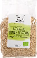 Nice & Nuts - Sesamzaad Ongepeld - 500 gram