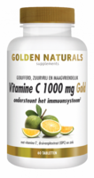 Golden Naturals - Vitamine C 1000mg Gold - 60 tabletten