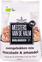 De Halm - Ovengebakken Choco Amandel Ontbijtmix - 400 gram