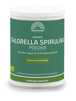 Biologische Chlorella Spirulina Poeder - 125 gram - Mattisson