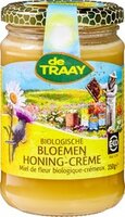 De Traay - Bloemenhoning Crème BIO - 350 gram