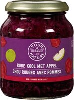 Your Organic Nature - Rode Kool met Appel - 340 gram