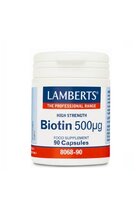 Lamberts - Biotine 500µg (vitamine B8) - 90 capsules