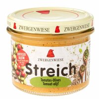 Zwergenwiese - Tomaat Olijf Spread -  180 gram