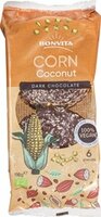 Bonvita - Maiswafels Kokos Pure Chocolade - 100 gram