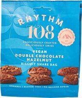 Rhythm 108 - Double Chocolate Hazelnut Biscuits - 135 gram