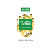 Levertraan - 120 capsules - Purasana